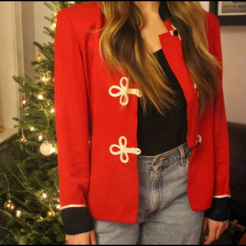 Vintage Military Blazer